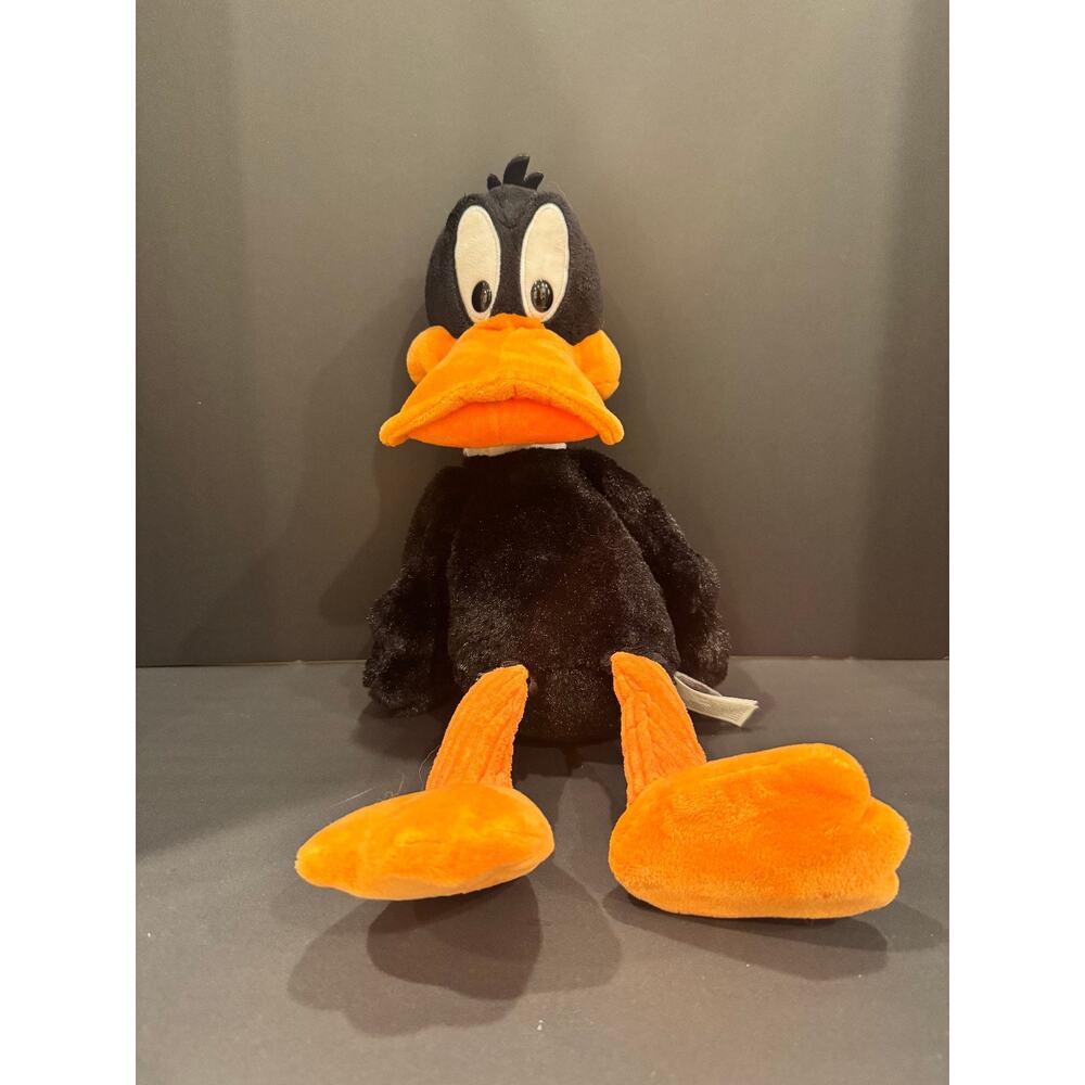 Scentsy Buddy Daffy Duck Looney Tunes Plush Black Orange Bird 15" w/ Scent Pak
